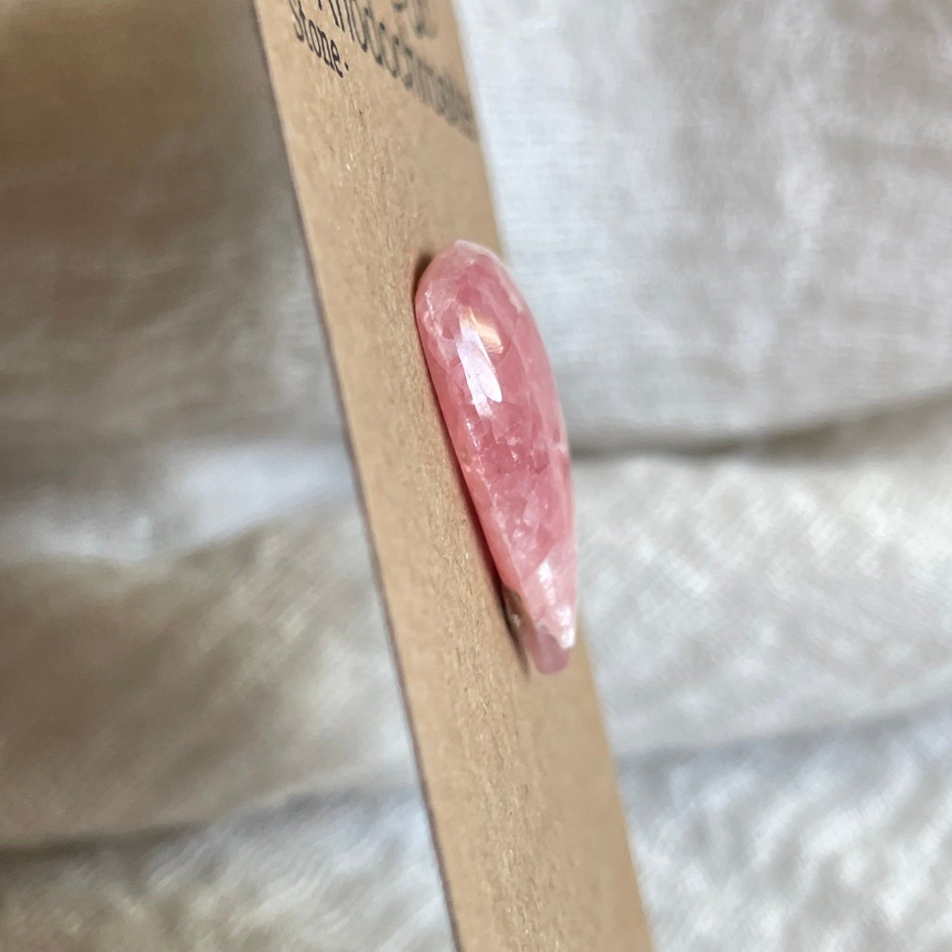 Rhodochrosite Cabochon - R80 E6597942-CCF9-4AD4-81B9-A9936C5C0C43 Brandedandwild.com