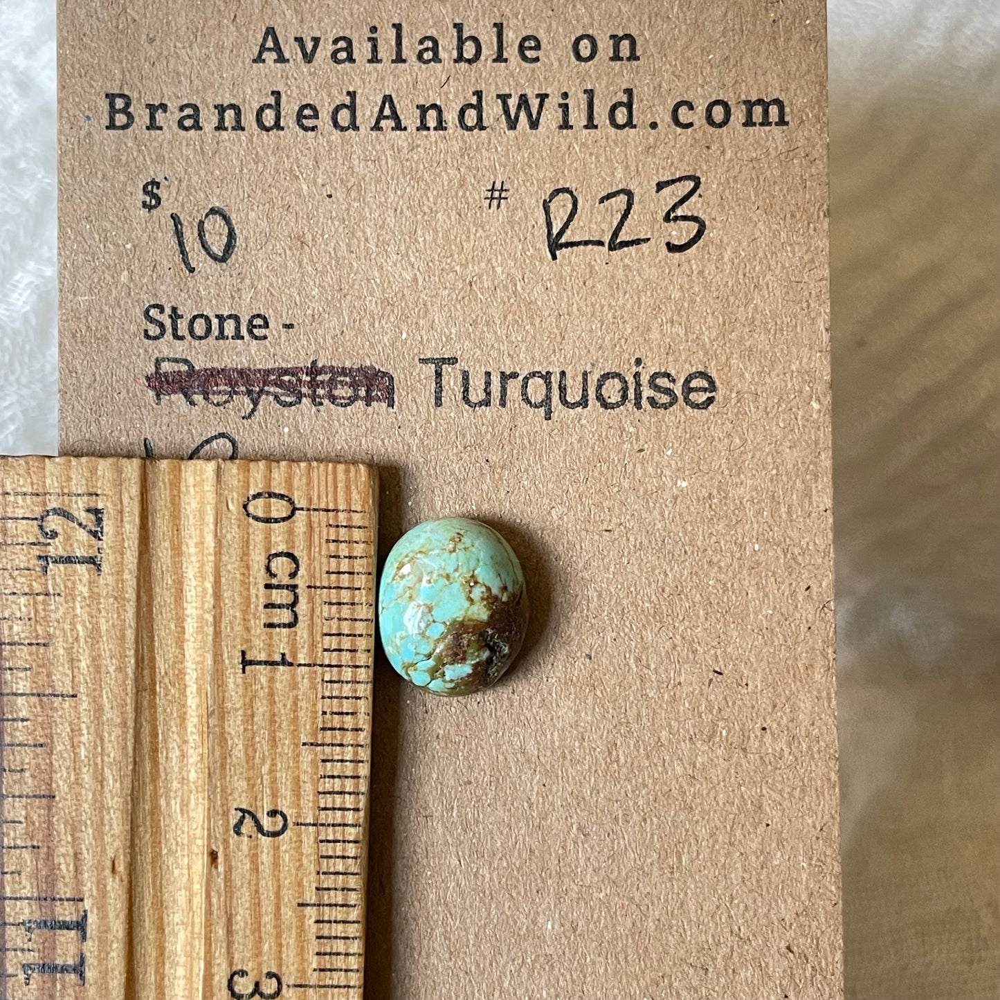 #8 Turquoise Cabochon - R23 E66FC6F8-CC81-4DD1-9105-A61AED61E033 Brandedandwild.com