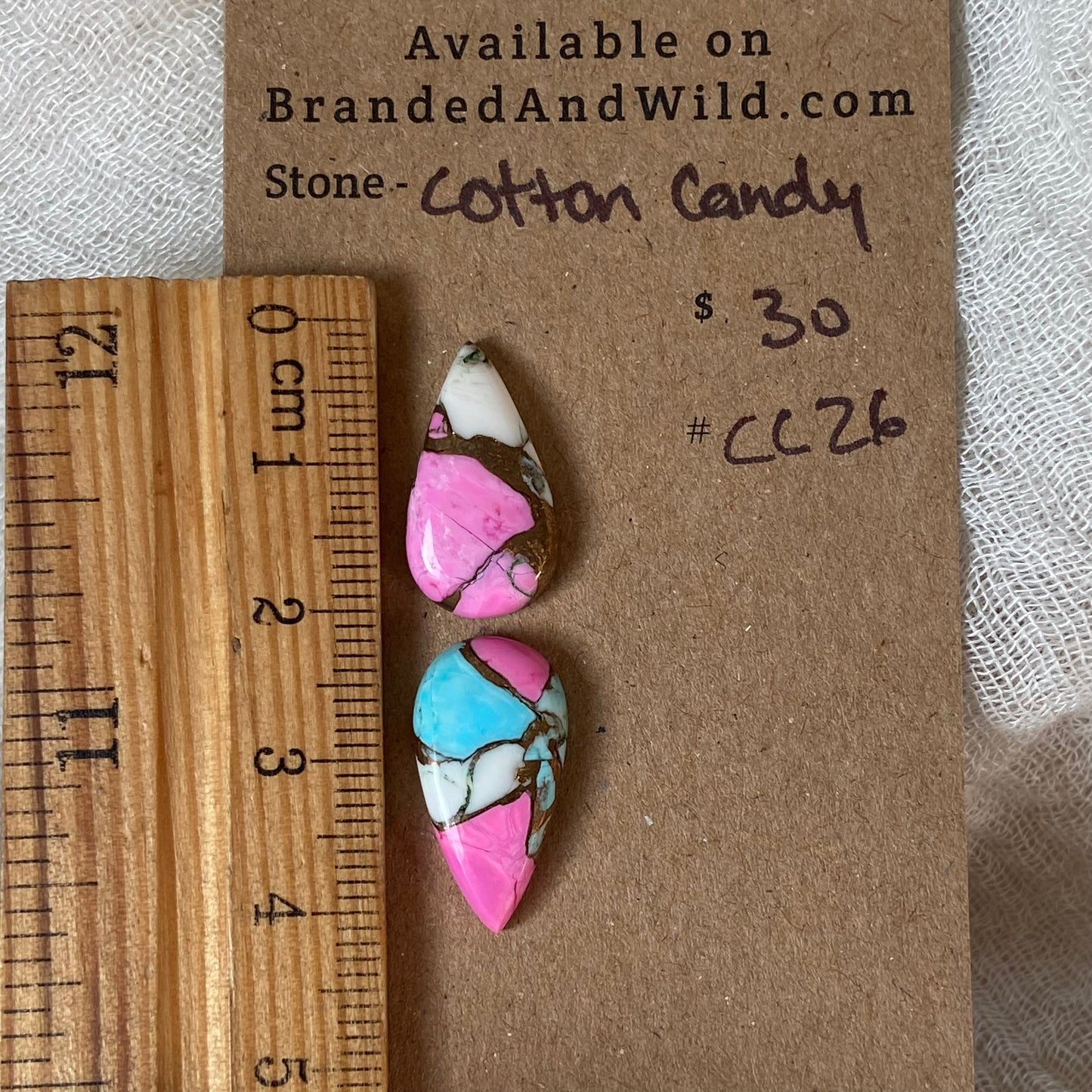 Cotton Candy Cabochon - CC26