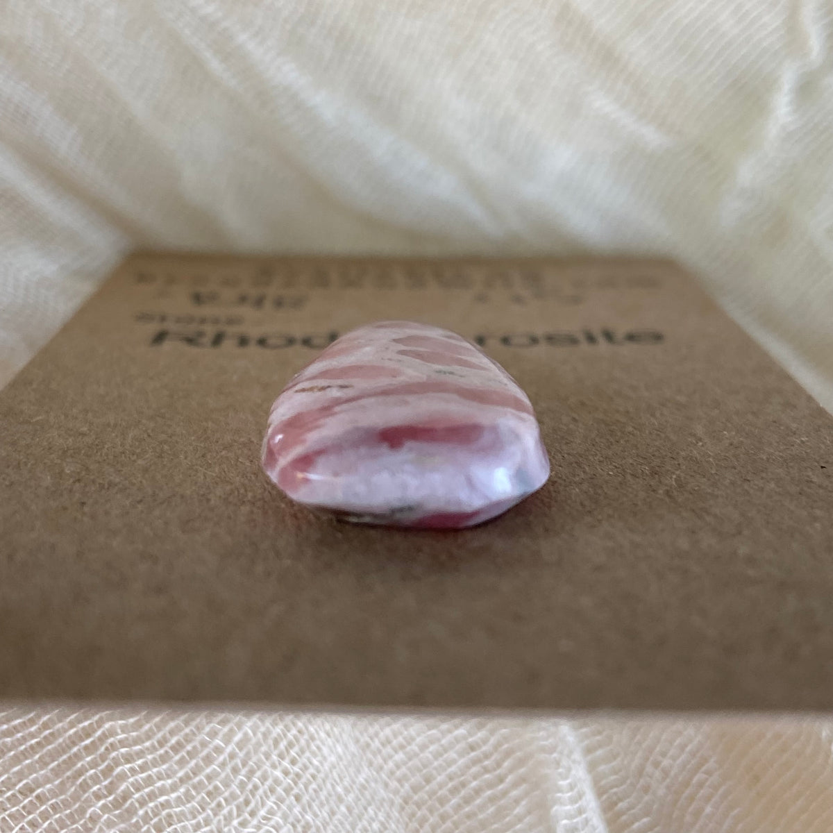 Rhodochrosite Cabochon - R48 E68B8D30-1A5A-48BC-9D85-772B7C857D01 Brandedandwild.com
