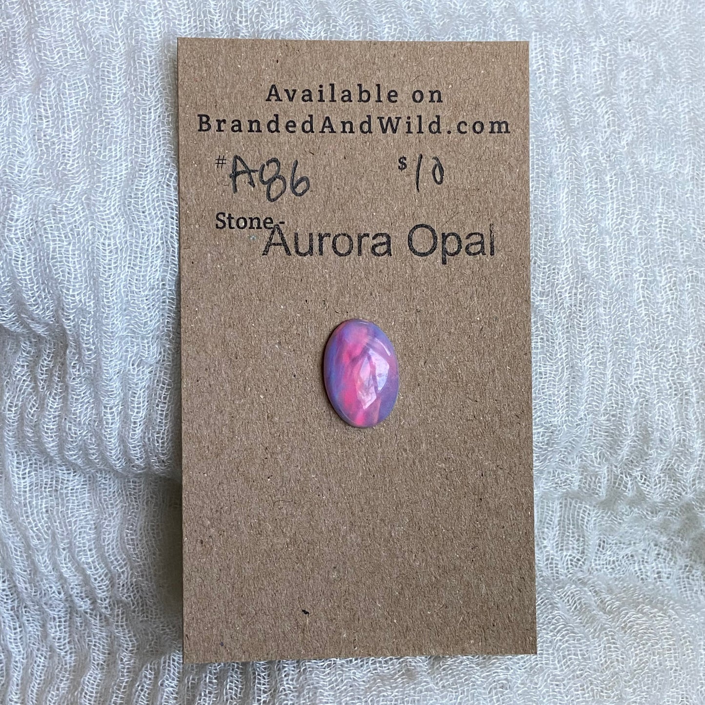 Aurora Opal Cabochon - A86