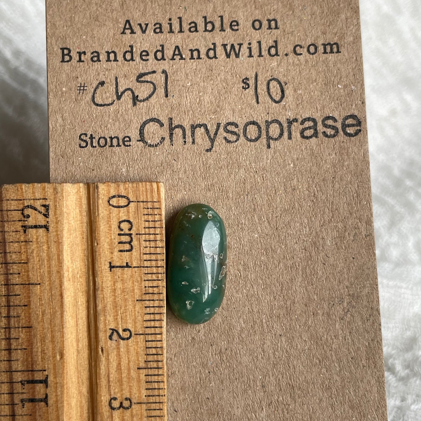 Chrysoprase Cabochon - Ch51