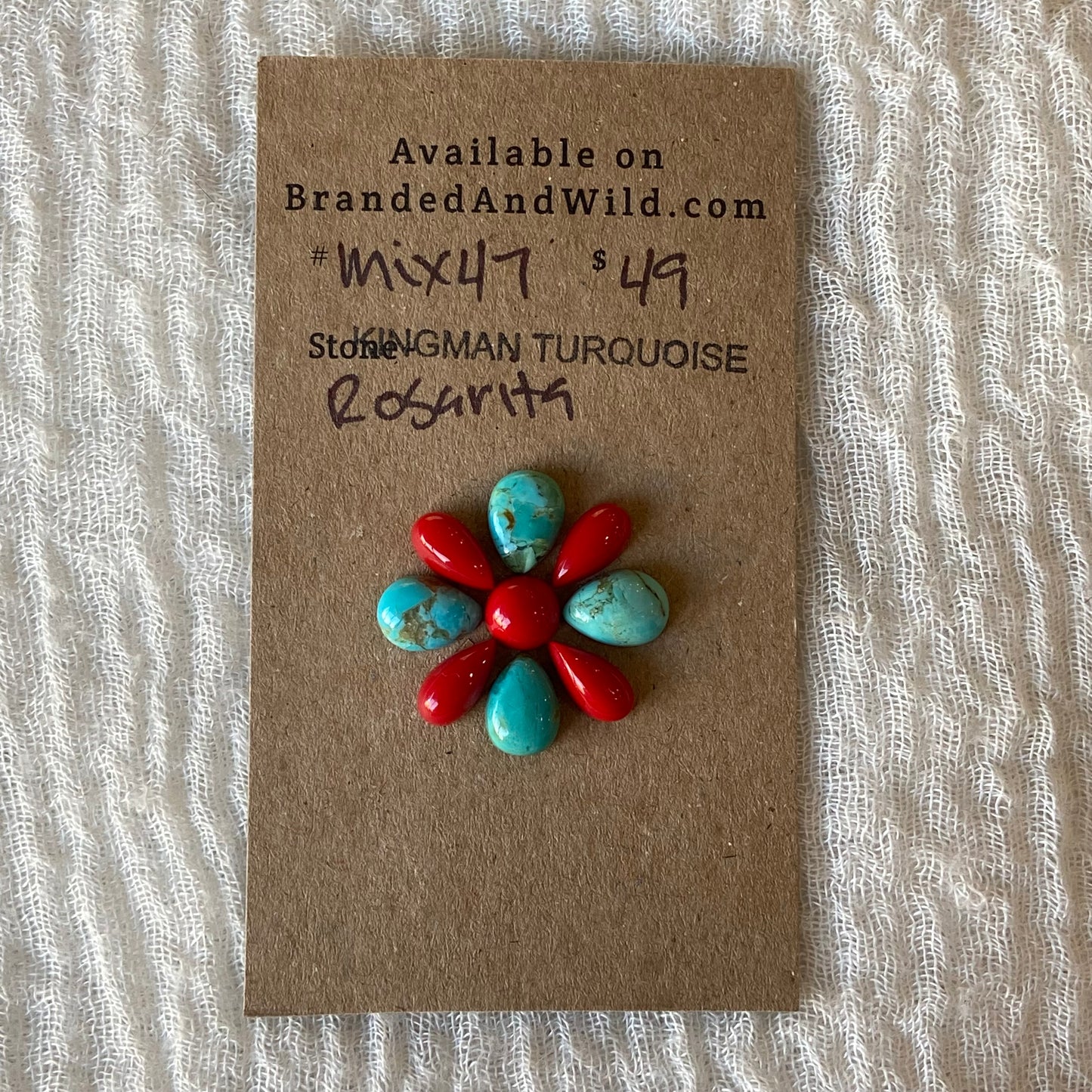Rosarita / Kingman Cabochon - MIX47