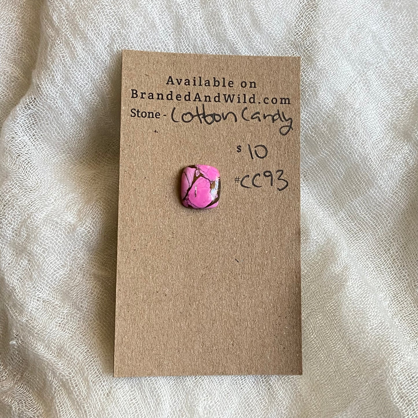 Cotton Candy Cabochon - CC93 E6AD6795-77D1-4D32-8347-7A28920B36CB Brandedandwild.com