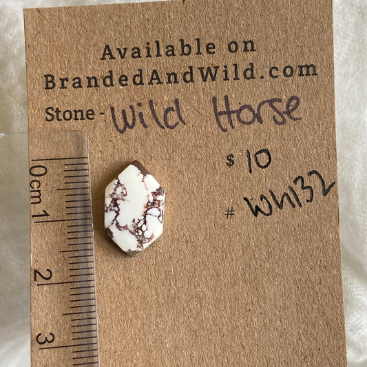 Wild Horse Cabochon - Wh132 E6BE104B-3E4A-4E3C-879F-5DDB48441785 Brandedandwild.com