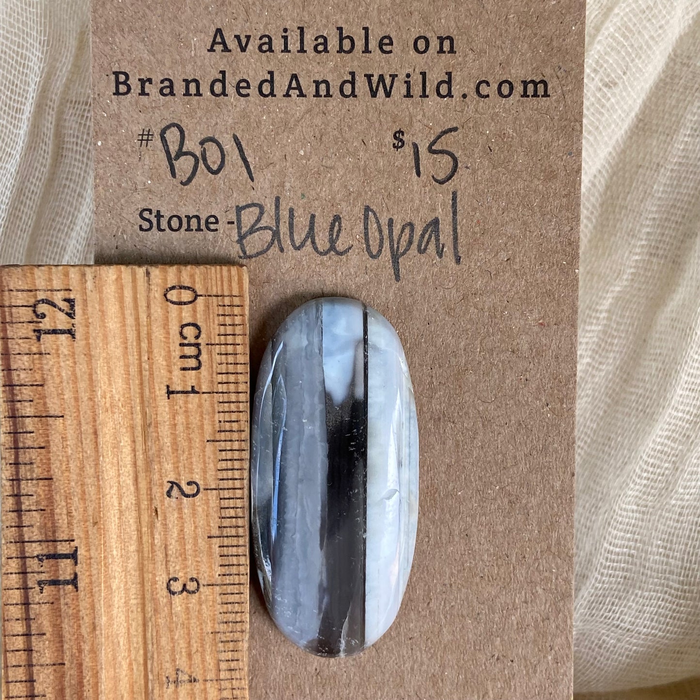 Blue Opal Cabochon - B01