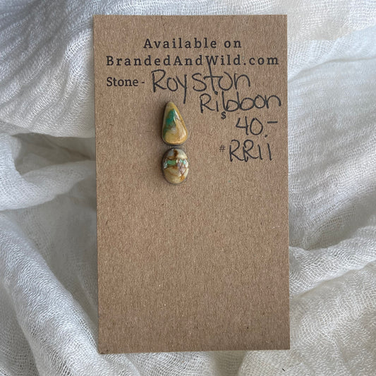 Royston Ribbon Turquoise cabochon RR11