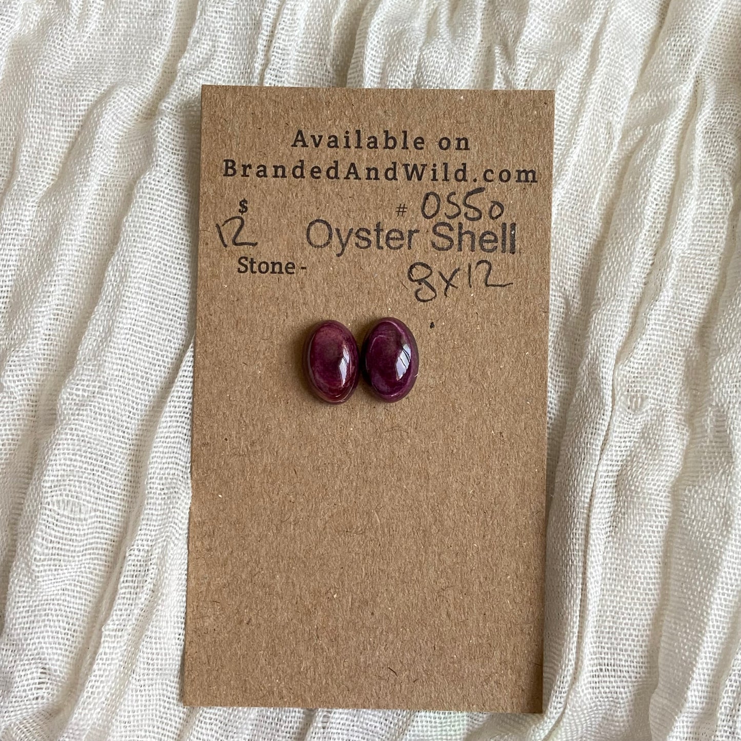 Oyster Shell Cabochon - OS50