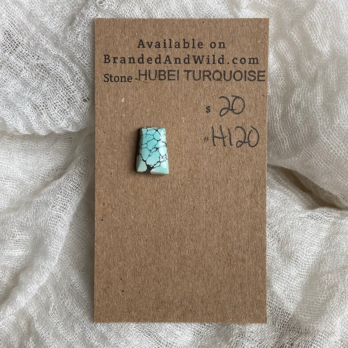 Hubei Turquoise Cabochon - H120 E71181D1-C22B-4BE3-9CE1-AA9BC184E18F Brandedandwild.com