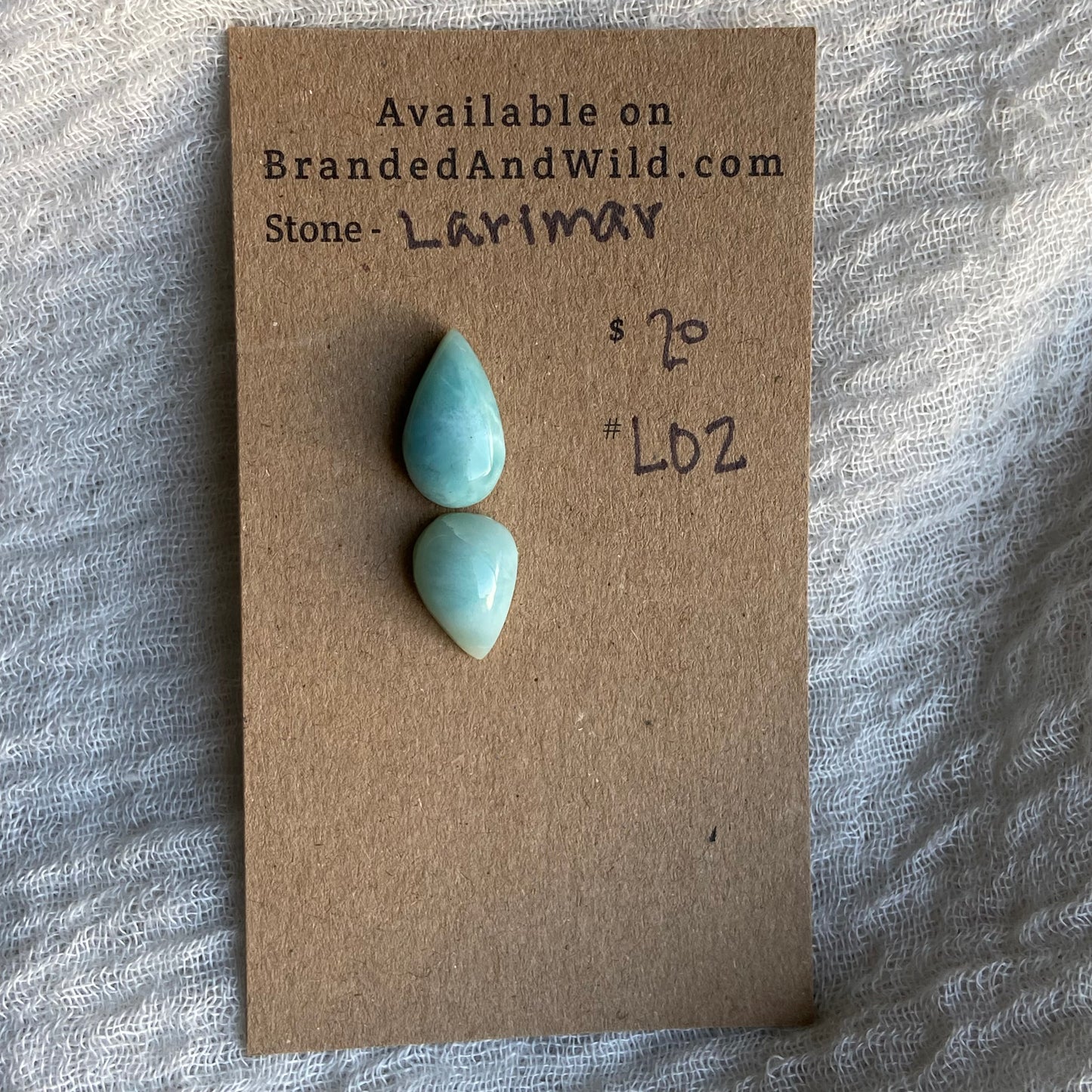 Larimar Cabochon - L02