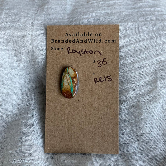 Royston Ribbon Turquoise Cabochon RR15