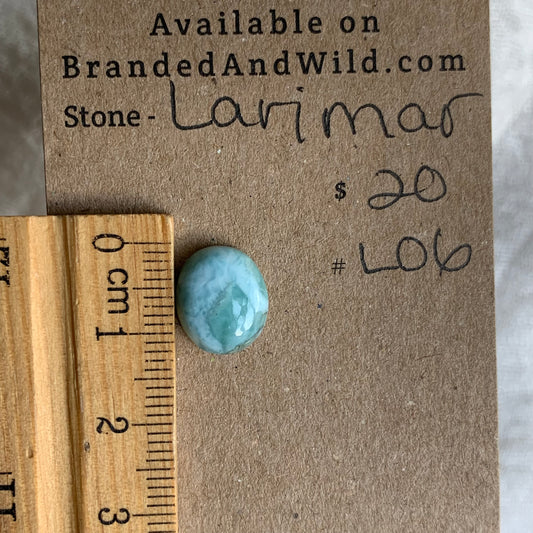 Larimar Cabochon - L06