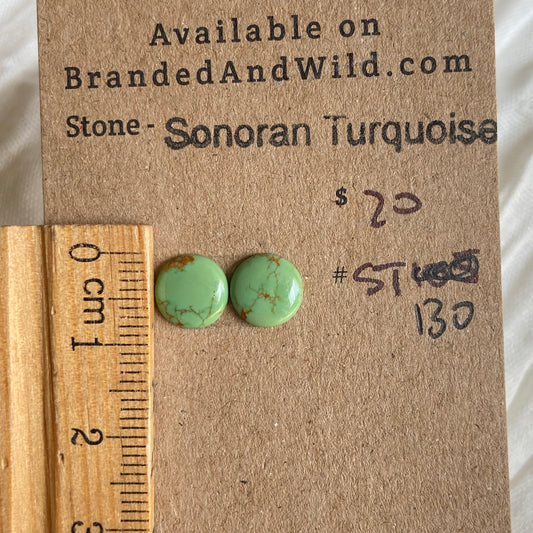 Sonoran Turquoise Cabochon - ST130 E78015CD-E85E-4BD7-A504-227A73E54152 Brandedandwild.com