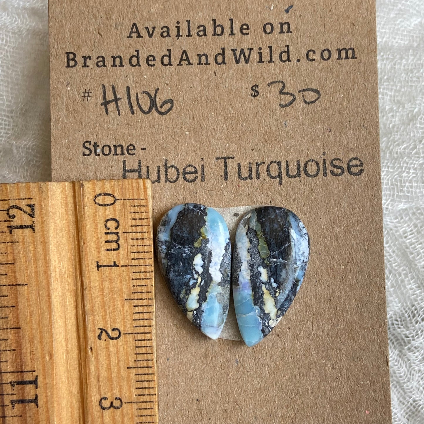 Hubei Turquoise Cabochon - H106