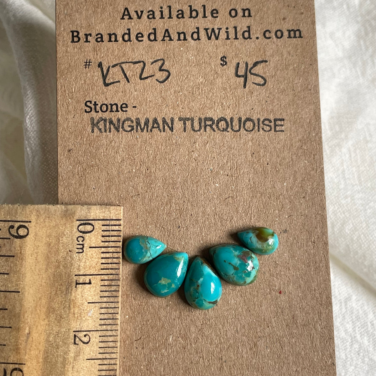 Kingman Turquoise Cabochon - KT23