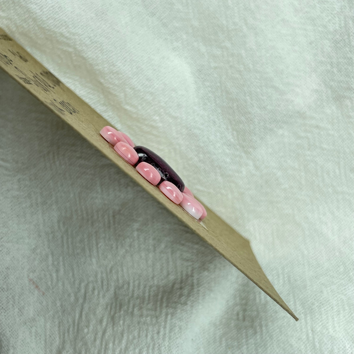 Pink Conch / Oyster Shell Cabochon - PO06 E7CFEC9E-9501-49E4-8501-367272790D19 Brandedandwild.com