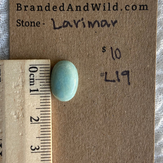 Larimar Cabochon - L19