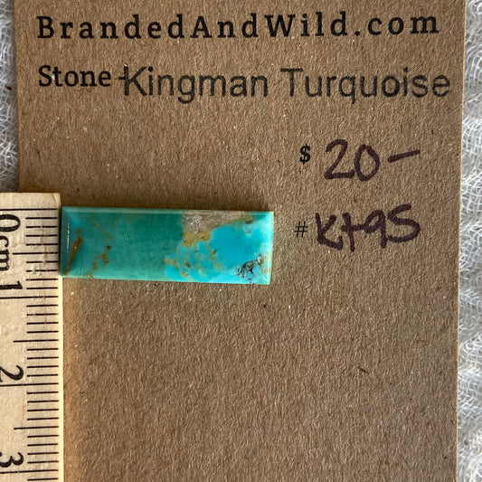 Kingman Turquoise Cabochon - KT95