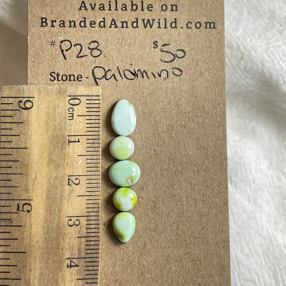 Palomino Cabochon - P28 E8274E2D-D8BB-4C2D-A4A0-95FBFEB341F6 Brandedandwild.com