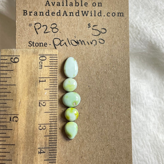 Palomino Cabochon - P28 E8274E2D-D8BB-4C2D-A4A0-95FBFEB341F6 Brandedandwild.com