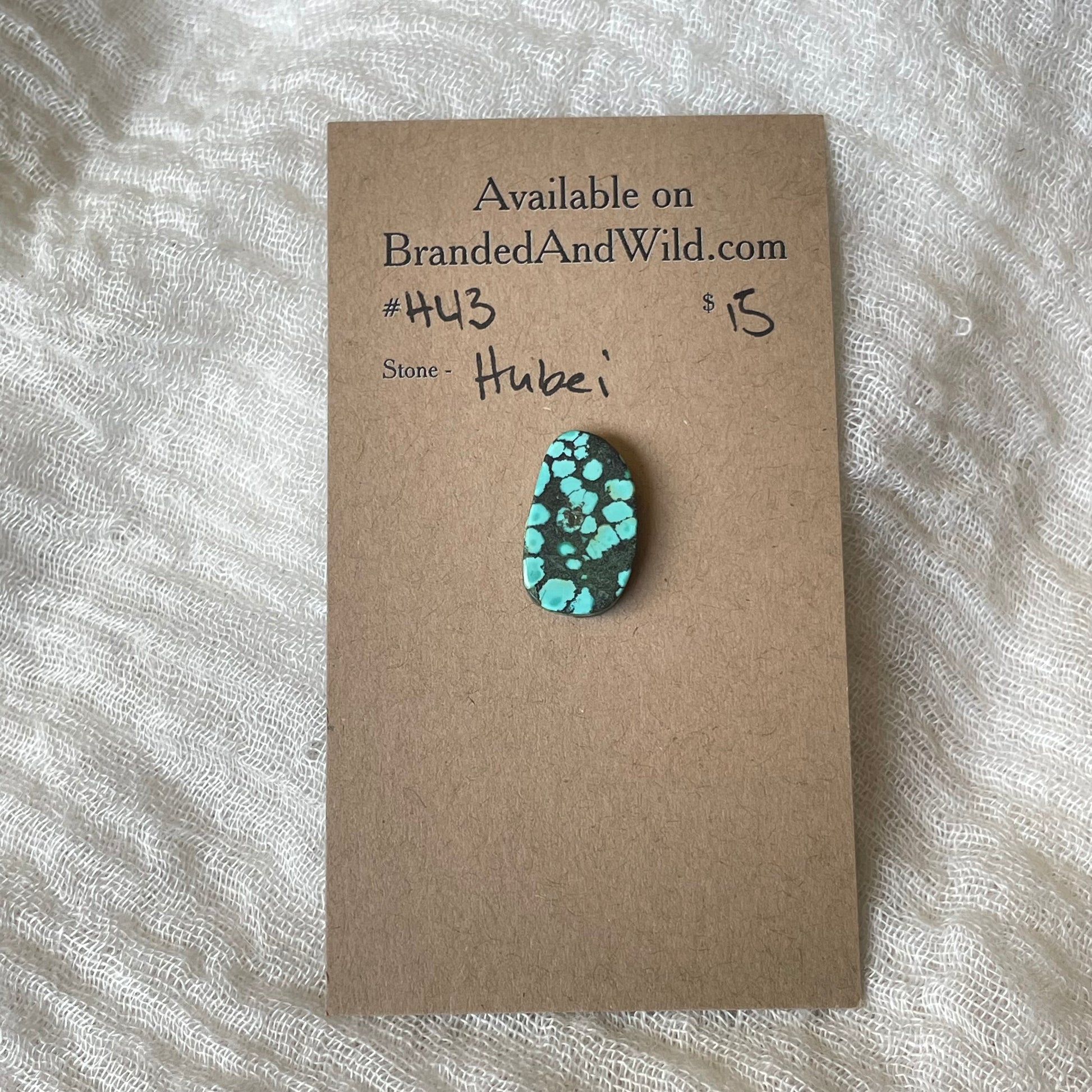 Hubei Turquoise Cabochon - H43 E8861EFB-A84F-481C-8431-7296F1F7B363 Brandedandwild.com