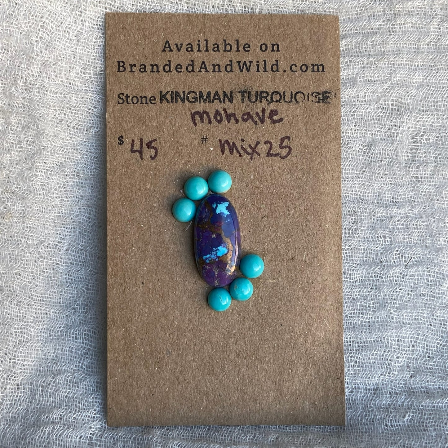 Kingman / Mohave Cabochon - Mix25