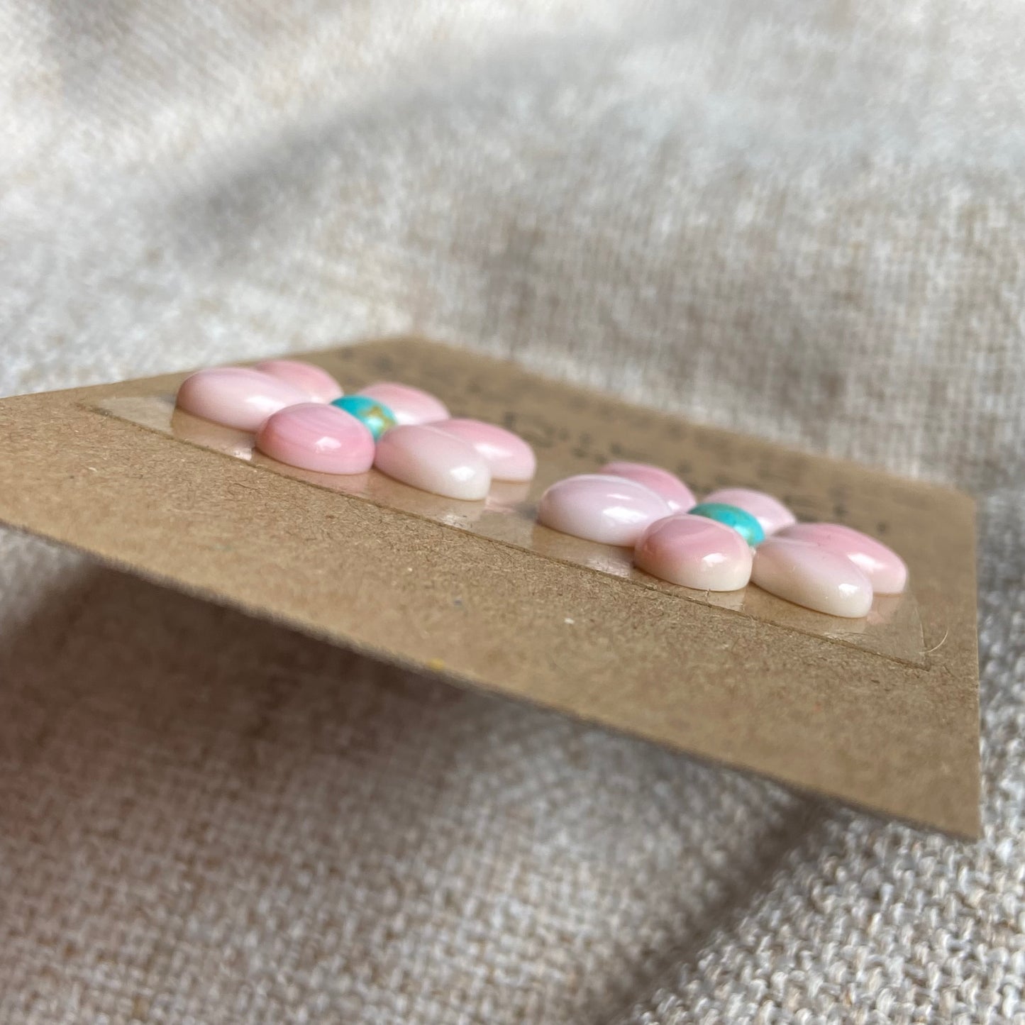 Pink Conch / Kingman Cabochon - PK36