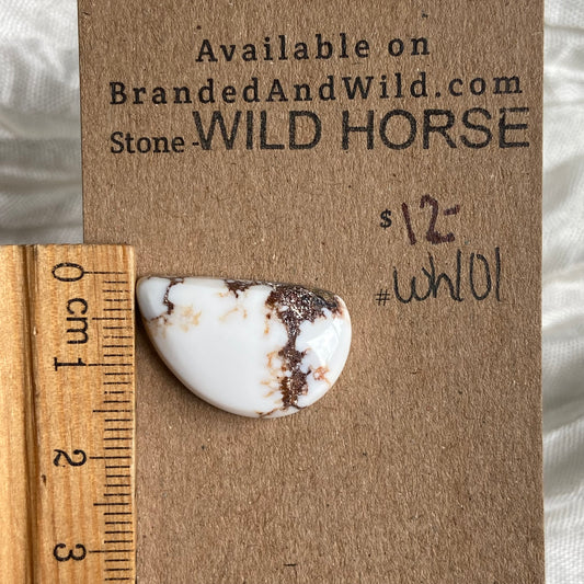 Wild Horse Cabochon - WH101 E8FF84A4-0025-4014-9B90-9EC27BE1DF43 Brandedandwild.com