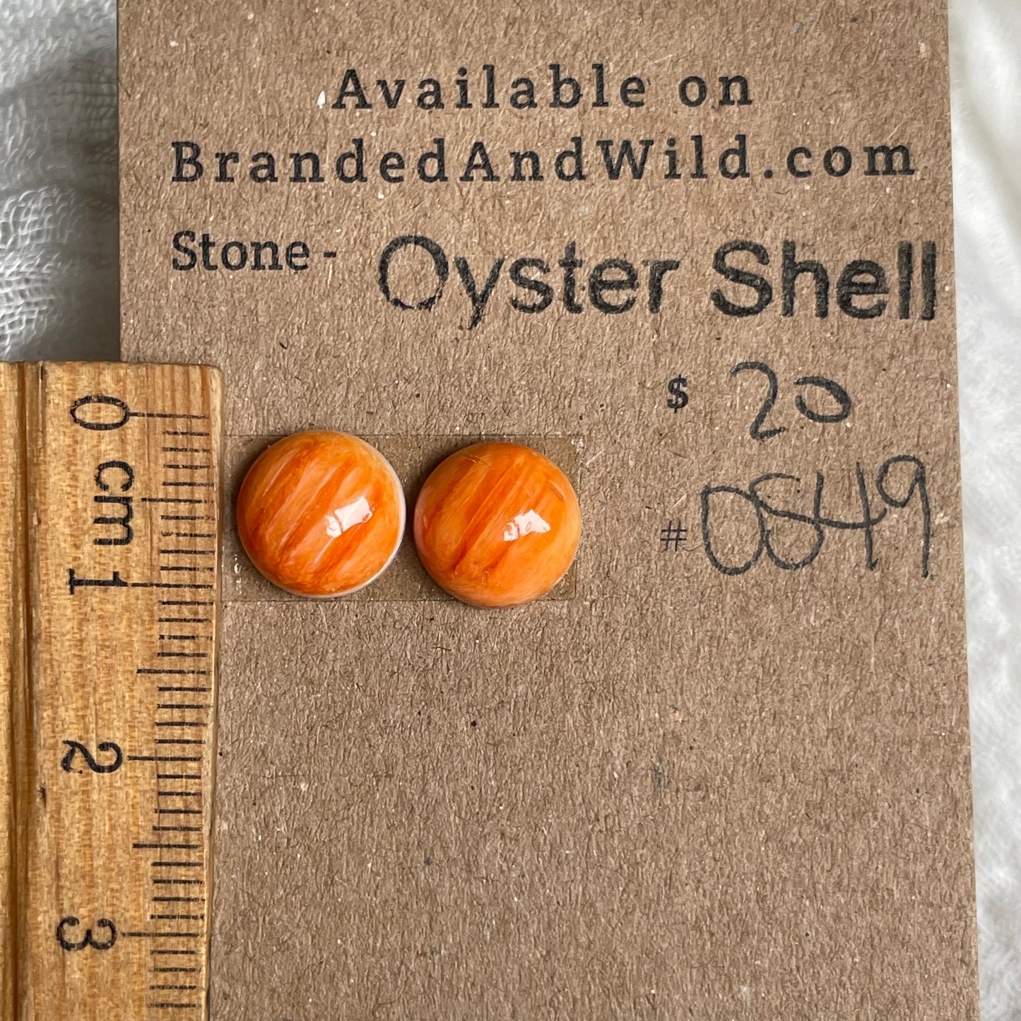 Oyster Shell Cabochon - OS49