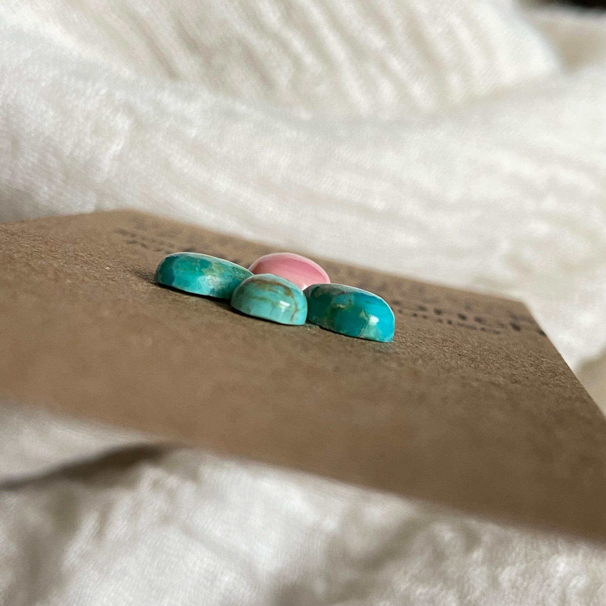 Kingman / Pink Conch Cabochon - Mix244 E93F2C09-B706-4E50-8806-CF86675939BF Brandedandwild.com