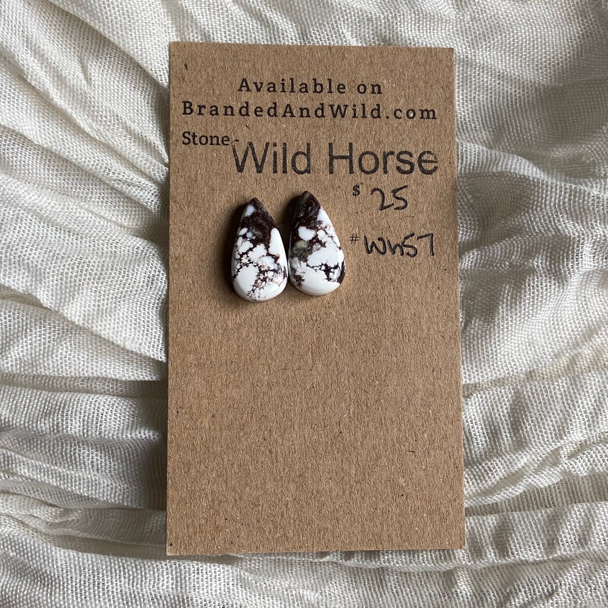Wild Horse Cabochon - WH57 E9A1D763-A1DF-4803-BFFA-72D7AF083436 Brandedandwild.com