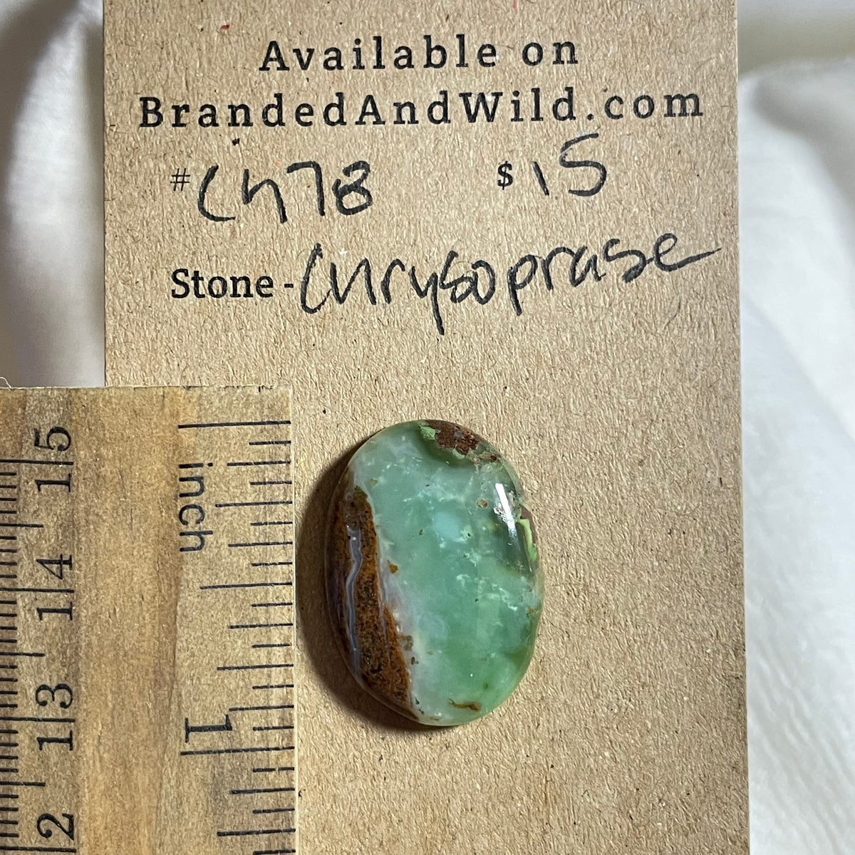 Chrysoprase Cabochon - CH78