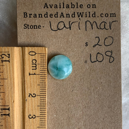 Larimar Cabochon - L08