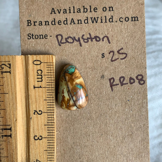 Royston Ribbon Turquoise Cabochon RR08