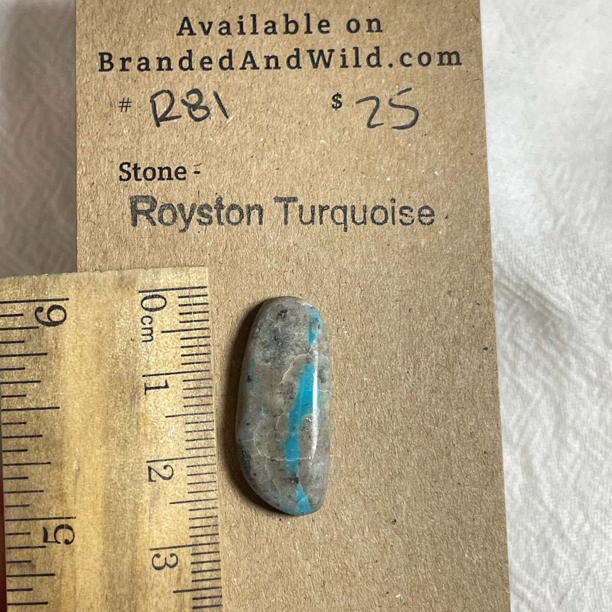 Royston Turquoise Cabochon - R81