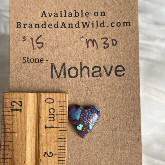 Mohave Cabochon - M30 Cabochon EA52C347-4CFC-47E0-A4CA-EB25B78FF5CD Brandedandwild.com