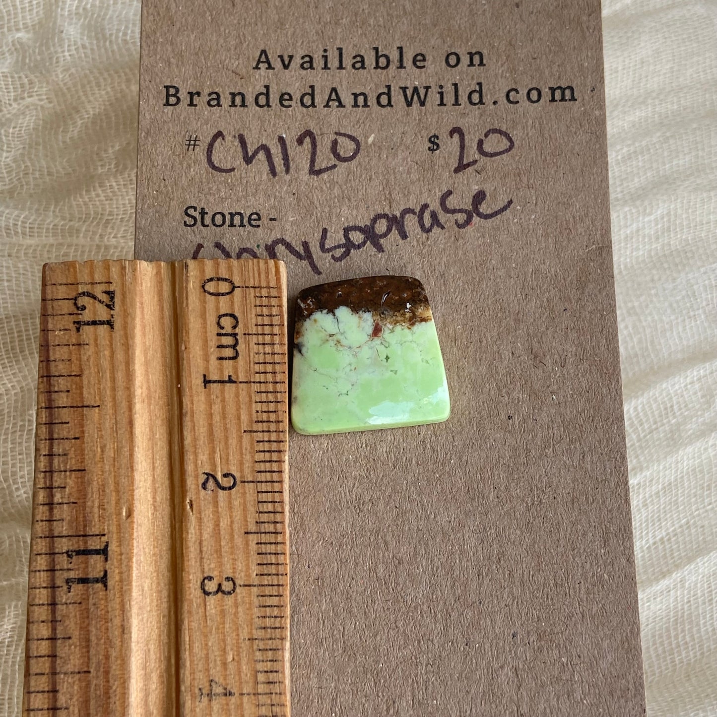 Chrysoprase Cabochon - Ch120