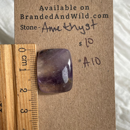 Amethyst Cabochon - A10 EA78E084-A3F2-4731-8FAF-BA13ABDE156C Brandedandwild.com