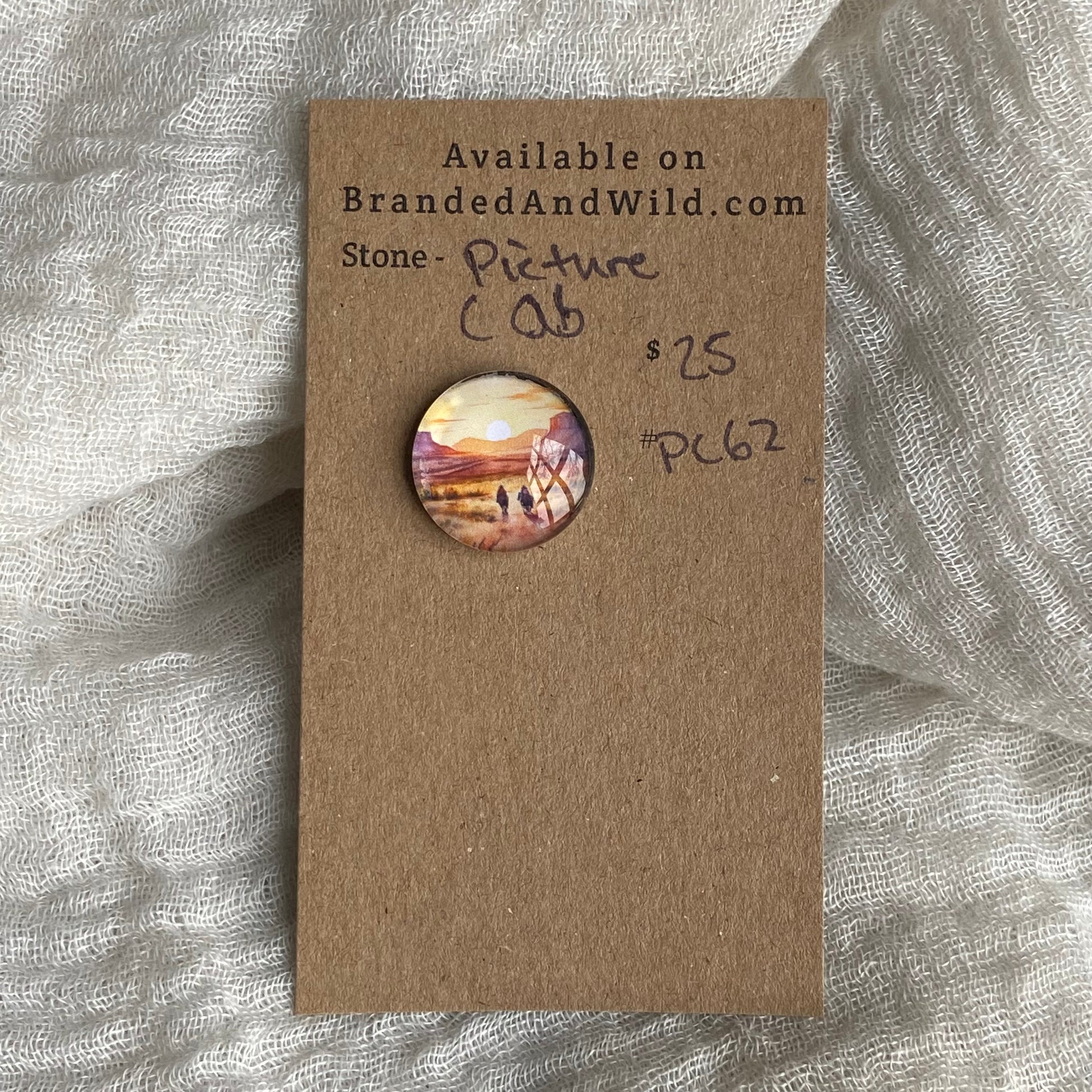 Picture Cabochon - Cabochon - PC62 EA8895DA-2EFB-4DD5-9510-7ED3AEDDE486 Brandedandwild.com