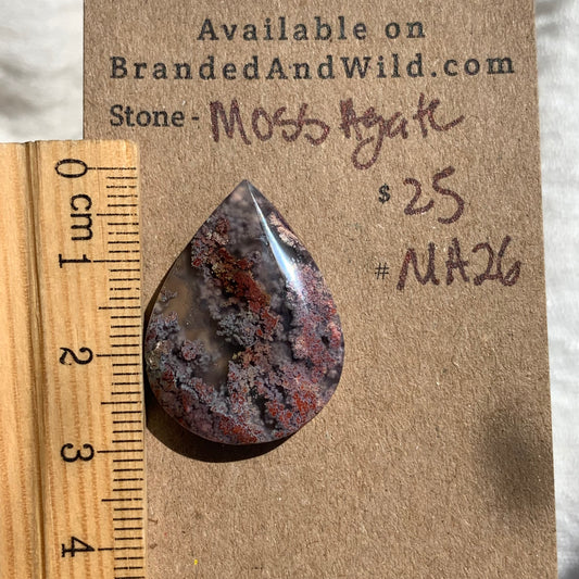 Moss Agate Cabochon- MA26