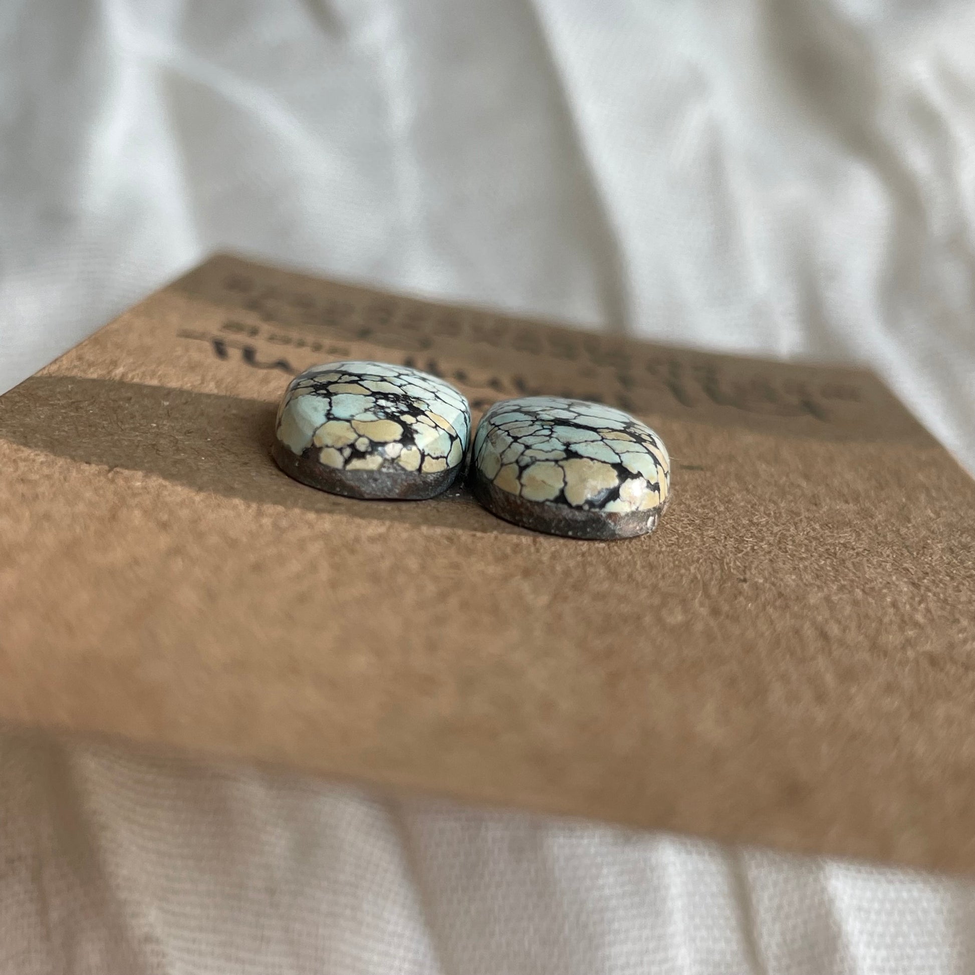 Hubei Turquoise Cabochon - H131 EAAF16E6-0FBE-49A5-98B5-9B3289DF9860 Brandedandwild.com