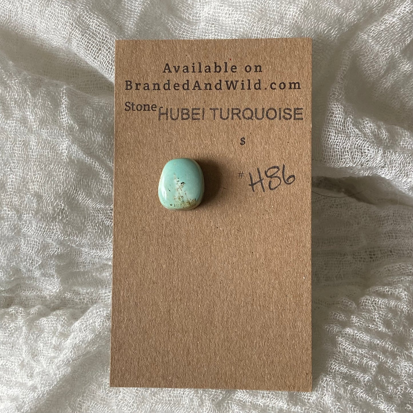 Hubei Turquoise Cabochon - H86