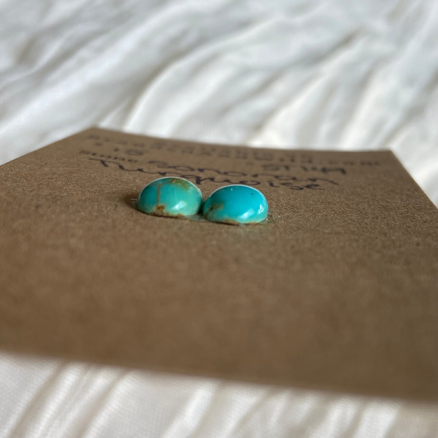 Sonoran Turquoise Cabochon - ST149 EAEFD05C-76A9-4BC4-9FC8-36DFB40884A1 Brandedandwild.com