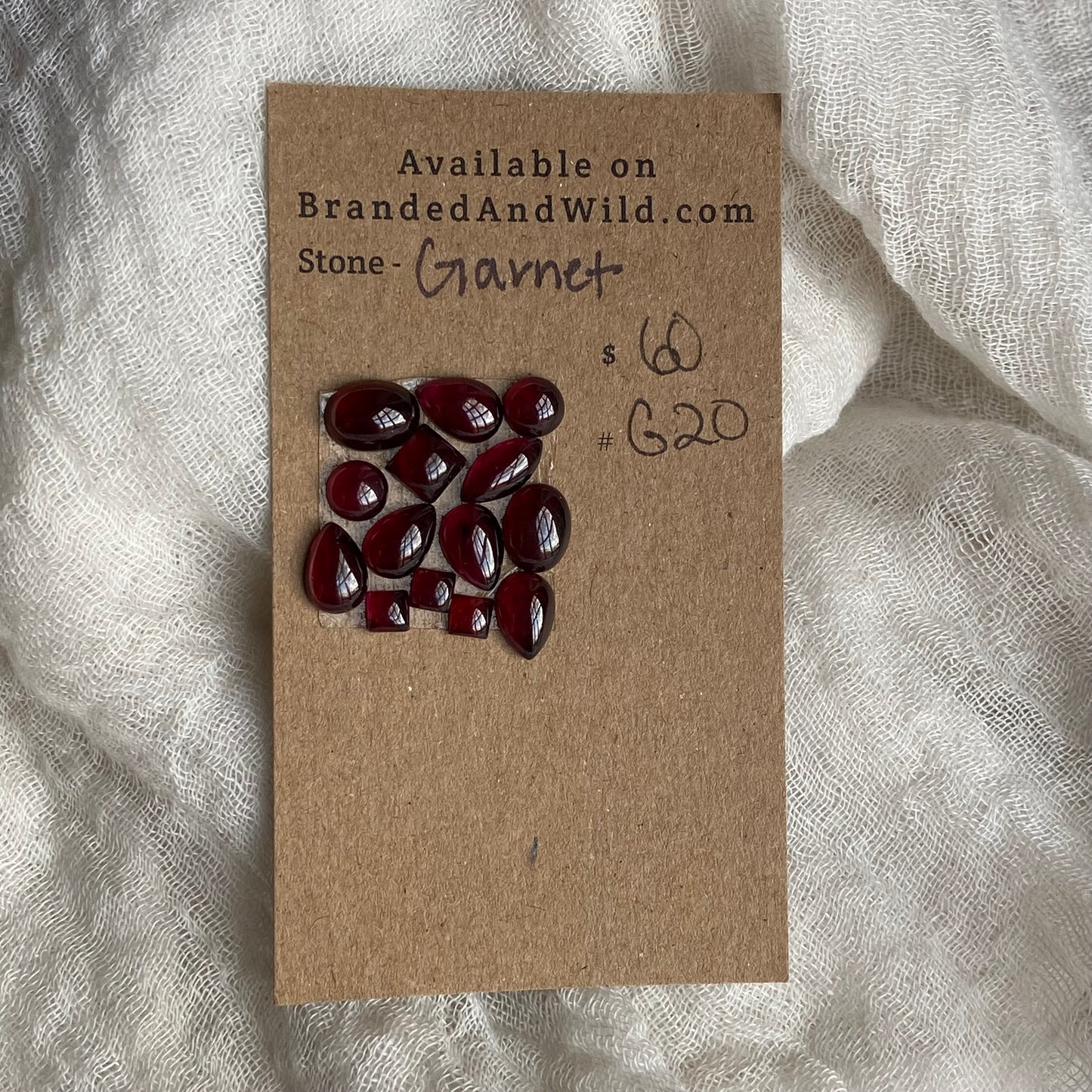 Garnet Cabochon - G20