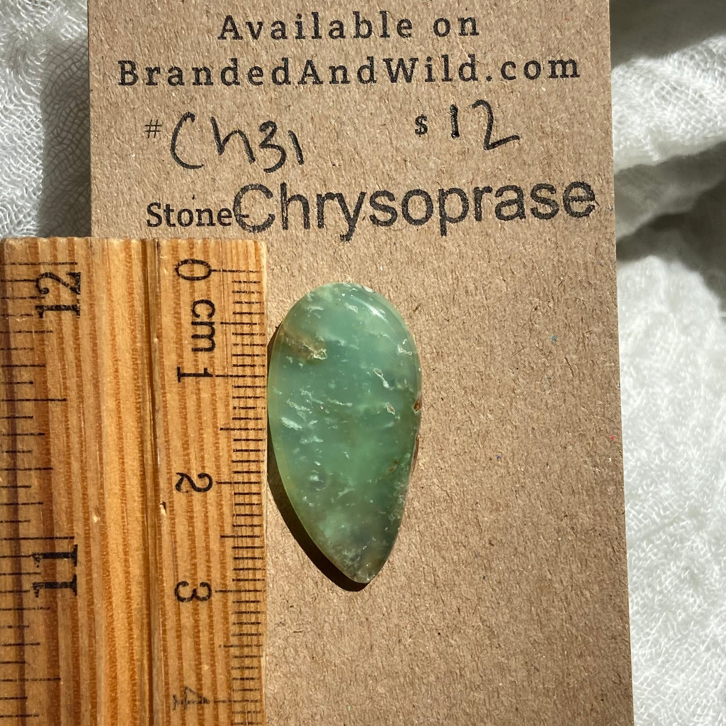 Chrysoprase Cabochon - Ch31