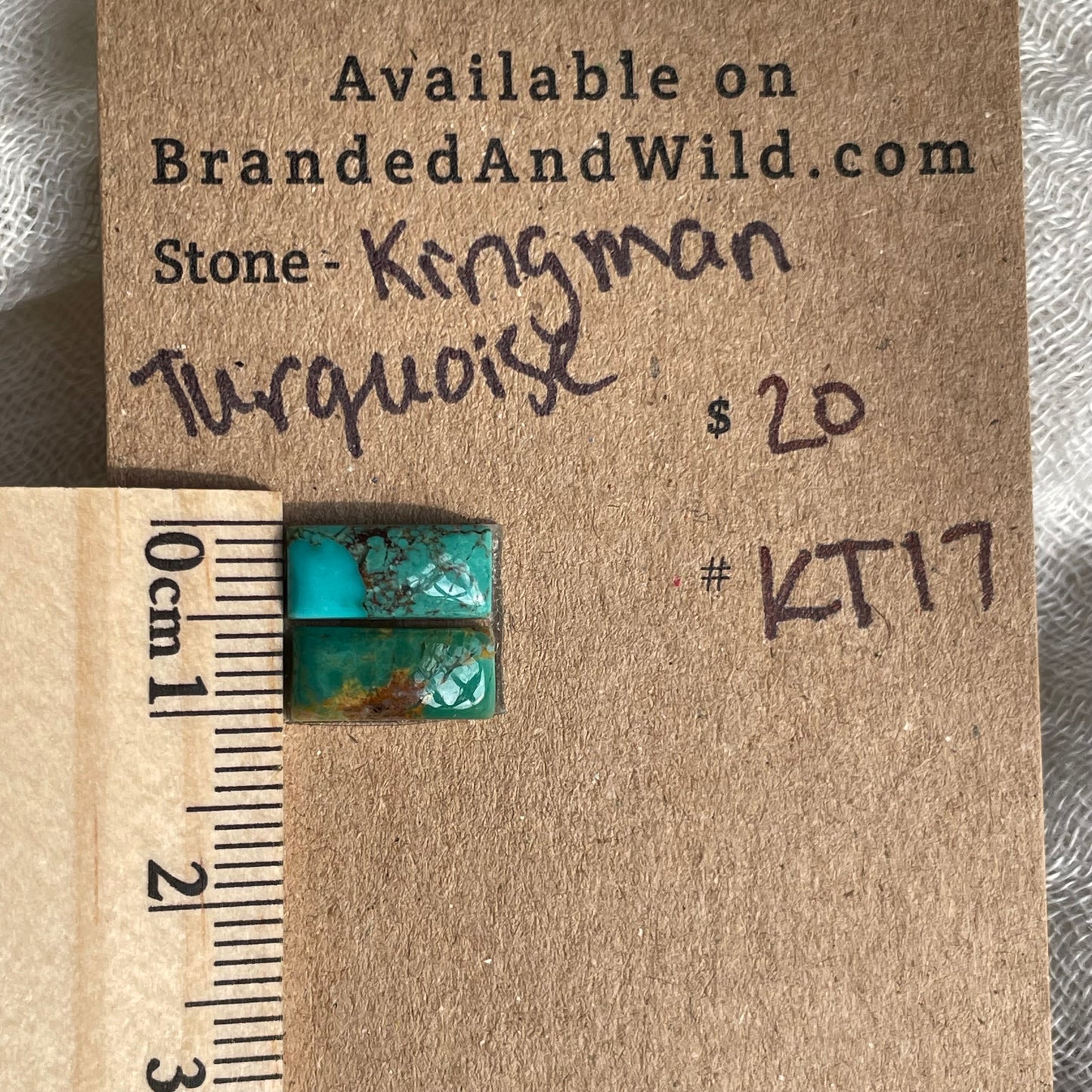 Kingman Turquoise Cabochon - KT17