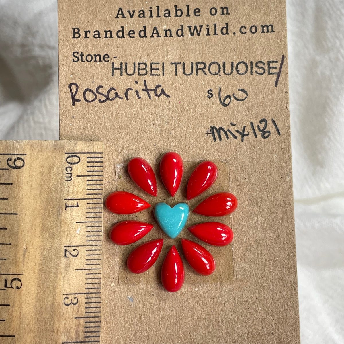 Rosarita / Kingman Cabochon - MIX181 EB7283FC-0337-4075-A3A3-A4020CFD1E0D Brandedandwild.com