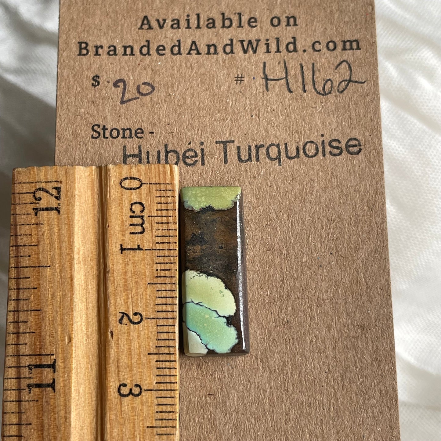 Hubei Turquoise Cabochon - H162 EB74A9CC-E60F-491B-B6BF-8F2974576193 Brandedandwild.com