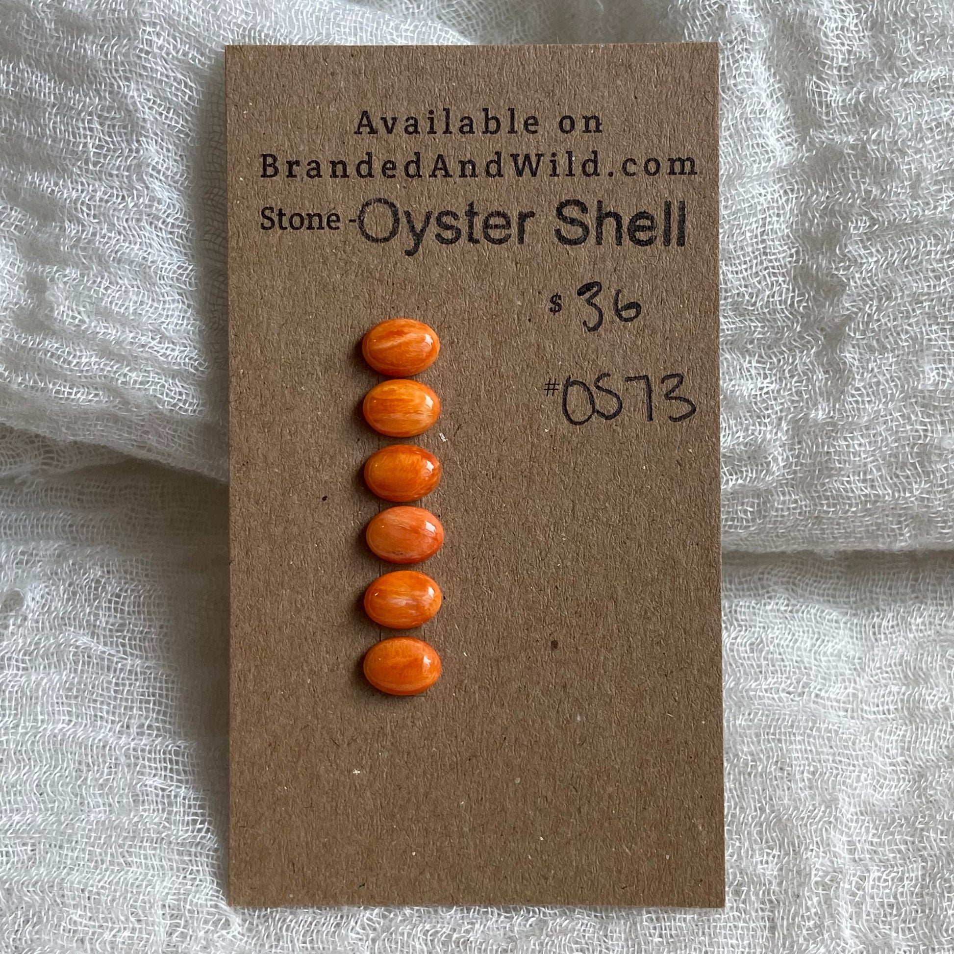 Oystershell Cabochon - OS73 EB78503B-0BE3-48DF-B291-1F79D1090A23 Brandedandwild.com