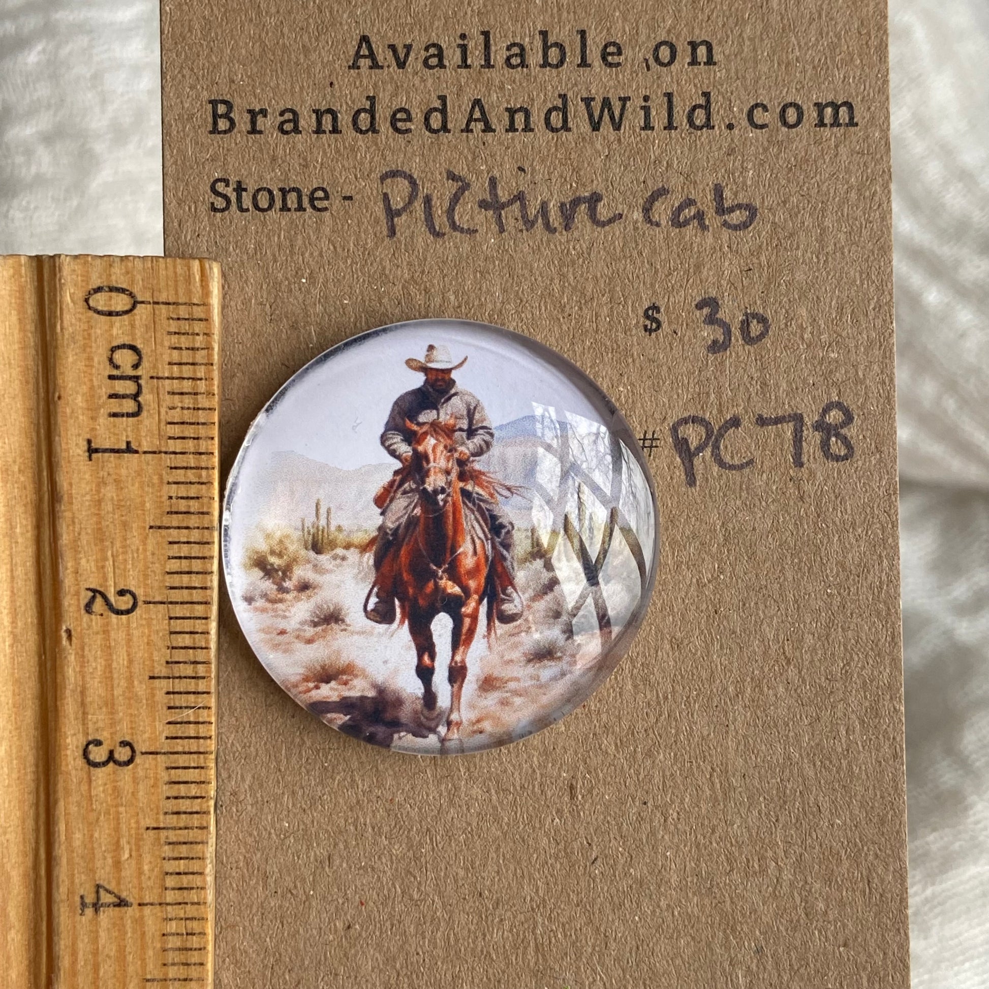 Picture Cabochon - Cabochon - PC78 EB864170-3555-4FB4-96E5-15D5267AB07E Brandedandwild.com